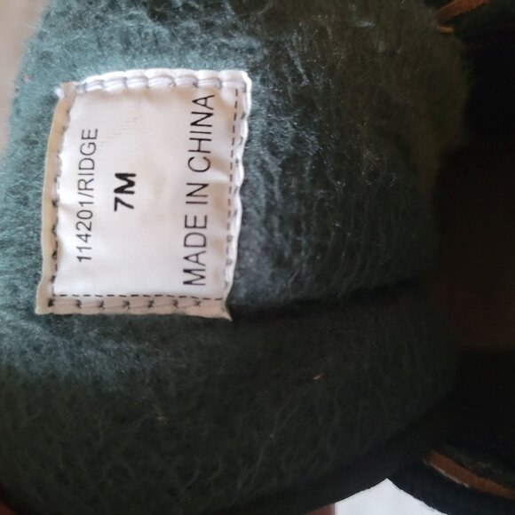 London Fog Ridge Duck Boots 7M Suede & Rubber Brown/Black - Picture 6 of 6